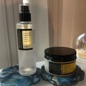 Cosrx snail mucin cream and essence duo